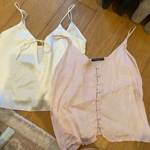 Silk brandy Melville tops bundle